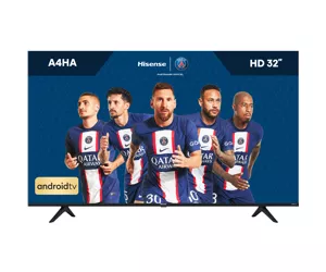 Hisense 32A4HA televizors 81,3 cm (32") HD Viedtelevizors Wi-Fi Melns