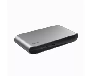 Belkin INC013VFSGY jaotur Thunderbolt 4 40000 Mbit/s Must, Hall