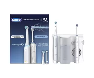 Oral-B iO4 & OxyJet Adult Rotating-oscillating toothbrush White