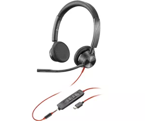 HP 8X221AA наушники/гарнитура Проводная Оголовье Офис/колл-центр USB Type-C Черный