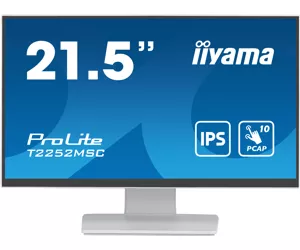 iiyama ProLite computer monitor 54.6 cm (21.5") 1920 x 1080 pixels Full HD LCD Touchscreen Table White