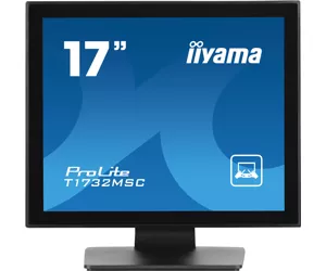 iiyama ProLite computer monitor 43.2 cm (17") 1280 x 1024 pixels LED Touchscreen Table Black
