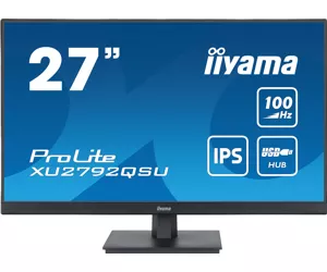 iiyama ProLite computer monitor 68.6 cm (27") 2560 x 1440 pixels Dual WQHD LED Black