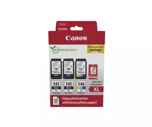 Canon 8286B015 tintes kārtridžs 3 pcs Oriģināls Augsta (XL) produktivitāte Melns, Tirkīzzils, Fuksīns, Dzeltens