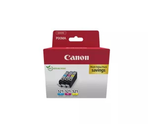 Canon 2934B015 ink cartridge 3 pc(s) Original Cyan, Magenta, Yellow