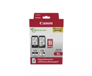 Canon 5437C006 струйный картридж 2 шт Подлинный Высокая (XL) Черный, Голубой, Пурпурный, Желтый