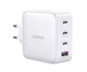 Ugreen 15337 зарядное устройство для мобильных устройств Универсальная Белый Кабель переменного тока Быстрая зарядка Для помещений