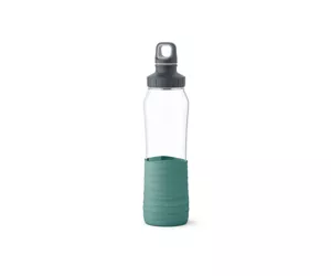 EMSA KW DRINK2GO N3100300 drinking bottle Daily usage 700 ml Glass Green, Transparent