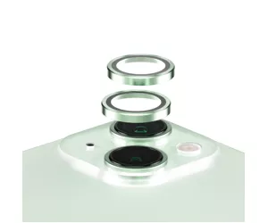PanzerGlass ® Hoops™ Camera Lens Protector iPhone 15 | 15 Plus | Green