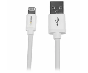 StarTech.com USBLT2MW кабель с разъемами Lightning 2 m Белый