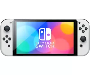 Nintendo Switch OLED portatīvā spēļu konsole 17,8 cm (7") 64 GB Skārienjūtīgais ekrāns Wi-Fi Balts