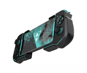 Turtle Beach Atom Schwarz, Cyan Bluetooth Gamepad Analog / Digital Android