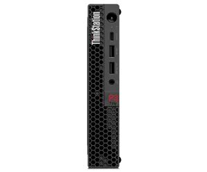 Lenovo ThinkStation P3 Intel® Core™ i7 i7-13700T 16 GB DDR5-SDRAM 512 GB SSD NVIDIA T400 Windows 11 Pro Mini PC Black