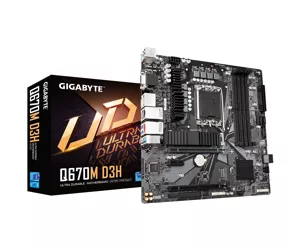 Gigabyte Q670M D3H (rev. 1.0) Intel Q670 LGA 1700 micro ATX