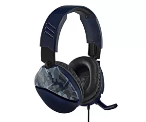 Turtle Beach Recon 70 Kõrvaklapp Juhtmega ühendatud Peavõru Mängimine Must, Sinine, Kamuflaaž