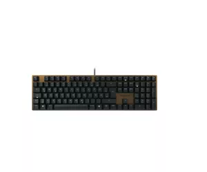 CHERRY KC 200 MX klaviatūra USB QWERTZ Vokiečių Juoda, Bronza