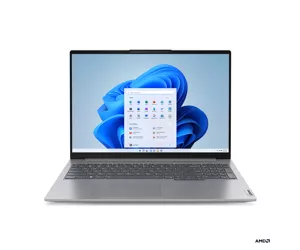 Lenovo ThinkBook 16 Portatīvais dators 40,6 cm (16") WUXGA AMD Ryzen™ 5 7530U 8 GB DDR4-SDRAM 512 GB SSD Wi-Fi 6 (802.11ax) Windows 11 Pro Pelēks