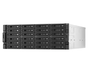 QNAP TL-R2400PES-RP storage drive enclosure HDD/SSD enclosure Black, Grey 2.5/3.5"