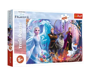 Trefl Disney: 100 Magic of Frozen Jigsaw puzzle 100 pc(s) Cartoons