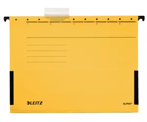 Leitz Alpha hanging folder A4 Cardboard Yellow 5 pc(s)