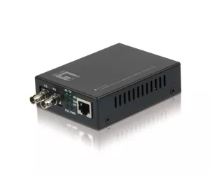 LevelOne FVT-2002 tīlkla mediju pārveidotājs 100 Mbit/s 1310 nm Melns