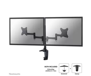 Neomounts FPMA-D1330DBLACK monitori kinnitus ja alus 68,6 cm (27") Must Laud