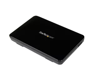 StarTech.com 2.5in USB 3.0 External SATA III SSD Hard Drive Enclosure with UASP – Portable External HDD
