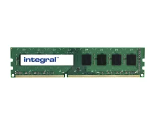Integral 8GB PC RAM MODULE LOW VOLTAGE DDR3 1333MHZ PC3-10600 UNBUFFERED ECC 1.35V 512X8 CL9