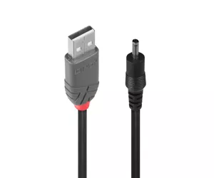 Lindy Adapter Cable USB A male - DC 3.5/1.35mm male
