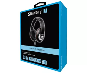 Sandberg Play'n Go Headset Black