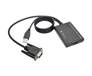 Techly Cable Converter SVGA and Audio to HDMI IDATA HDMI-VGA3