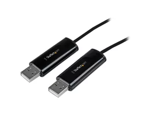 StarTech.com KM Switch Cable with File Transfer for Mac and PC - USB 2.0