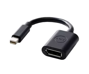 DELL 470-13627 видео кабель адаптер 0,203 m 20-pin DisplayPort FM Apple mini-DisplayPort M Черный