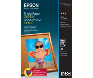 Epson Photo Paper Glossy - A4 - 20 sheets