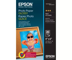Epson Photo Paper Glossy - 10x15cm - 20 sheets
