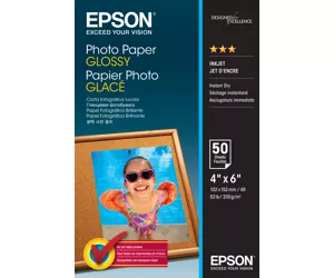 Epson Photo Paper Glossy - 10x15cm - 50 sheets