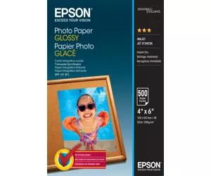 Epson Photo Paper Glossy - 10x15cm - 500 sheets