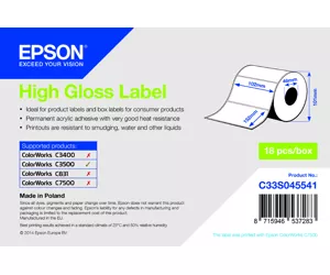 Epson High Gloss Label