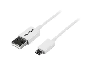 StarTech.com 1m White Micro USB Cable - A to Micro B