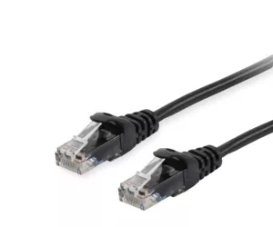 Equip Cat.6 U/UTP Patch Cable, 0.5m, Black
