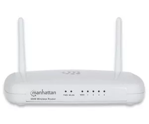 Manhattan 525466 wireless router Fast Ethernet Single-band (2.4 GHz) White