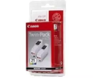 Canon BCI, 21Clr Color Twin Blister Pack Without Security