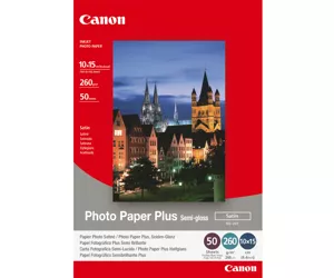 Canon SG-201 Semi-Gloss Photo Paper Plus 4x6" - 50 Sheets