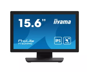iiyama ProLite T1634MC-B1S computer monitor 39.6 cm (15.6") 1920 x 1080 pixels Full HD LED Touchscreen Black