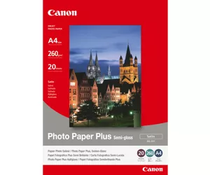 Canon SG-201 Fotopapier Plus Seidenglanz A4, 20 Blatt