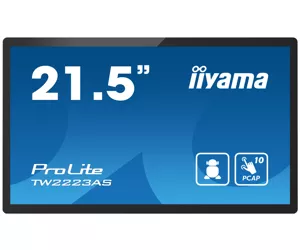 iiyama TW2223AS-B1 puutetundlik kontrollpaneel 54,6 cm (21.5") 1920 x 1080 pikslit