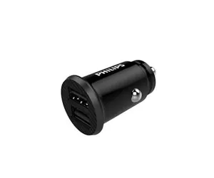 Philips DLP2510/00 зарядное устройство для мобильных устройств Универсальная Черный Прикуриватель Быстрая зарядка Авто