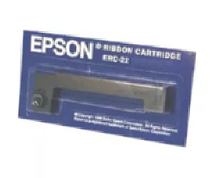 Epson ERC22B Ribbon Cartridge for M-180/190 series, longlife, black