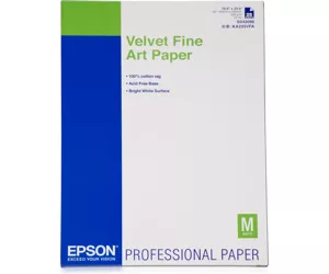 Epson Velvet Fine Art Paper, DIN A2, 260g/m²