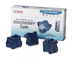 Xerox Genuine Phaser 8560 / 8560MFP Cyan Solid Ink () - 108R00723